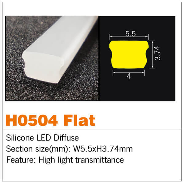 LED Strip Silicone Diffuse