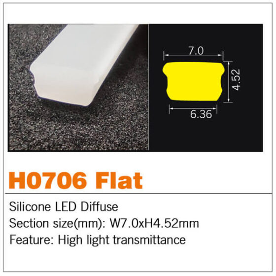 Silicone LED Diffusers