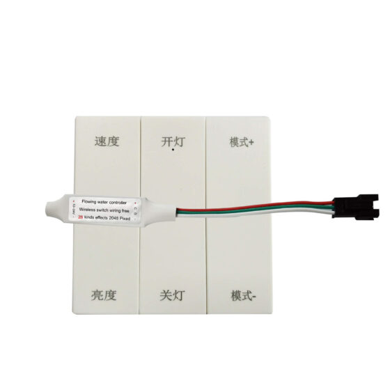 Flowing water RF Panel controller - 6KEYS